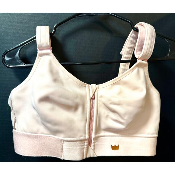 SHEFIT Ultimate Sports Bras high impact straps adjustable blush pink LUXE 38-40 - Picture 1 of 7